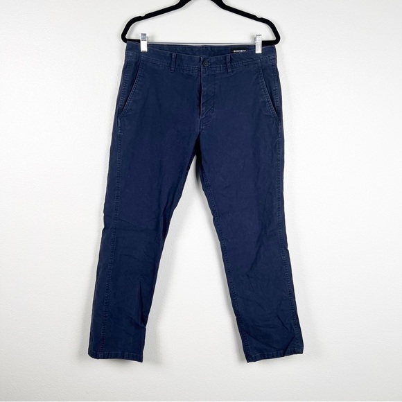 BONOBOS Navy Pants Straight Leg Sz 33/30‎ - Picture 1 of 6